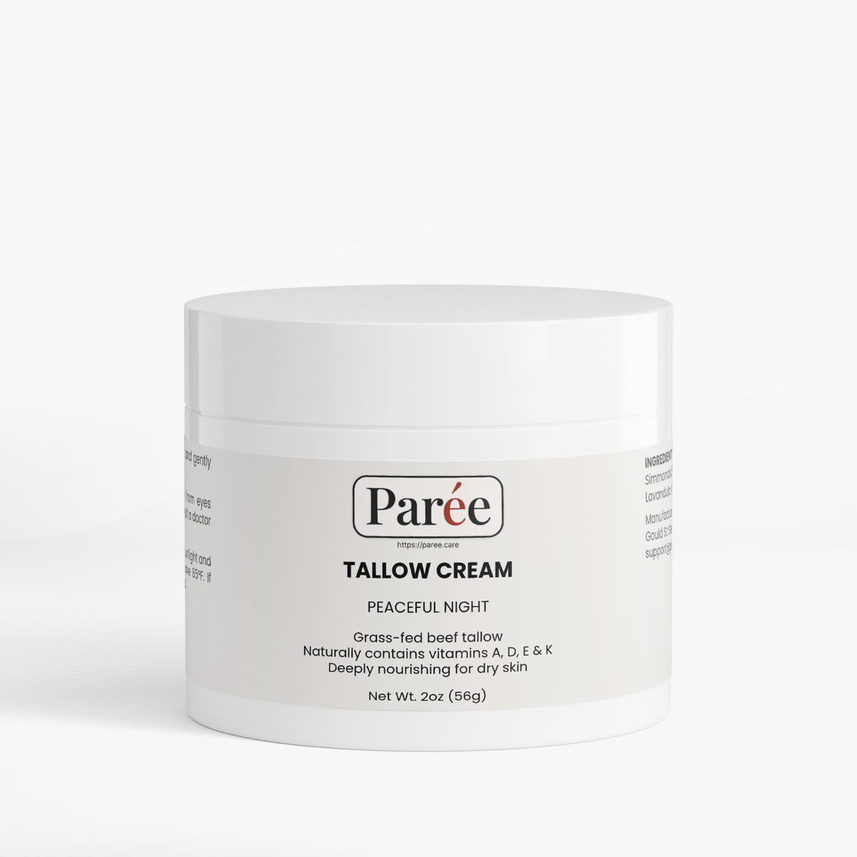 Tallow Cream Peaceful Night