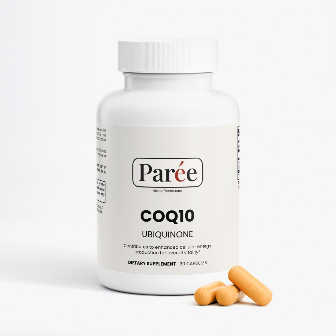 CoQ10 Ubiquinone 200 mg – 30 Capsules