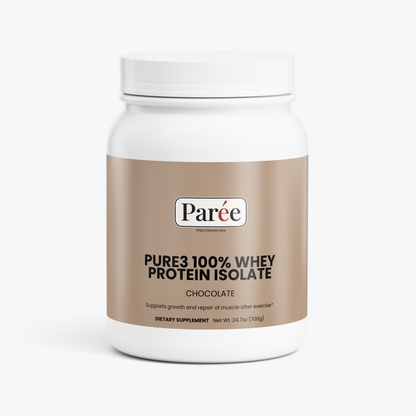 Pure3 100% Whey Protein Isolate (Chocolate)