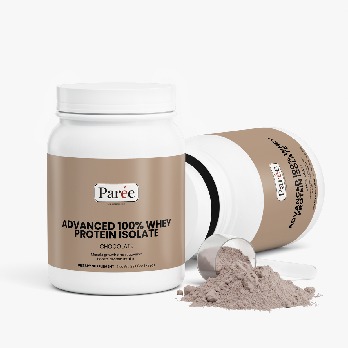 Advanced Whey Protein Isolate – Chocolate, 22 g Protein, 29.6 oz