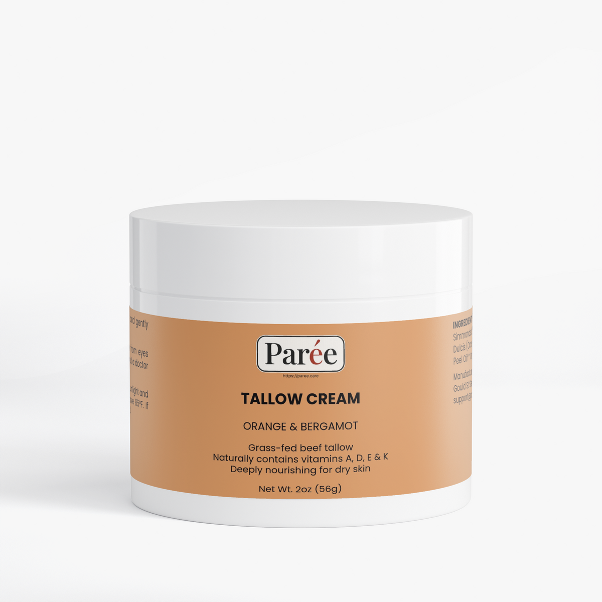 Tallow Cream Orange &amp; Bergamot