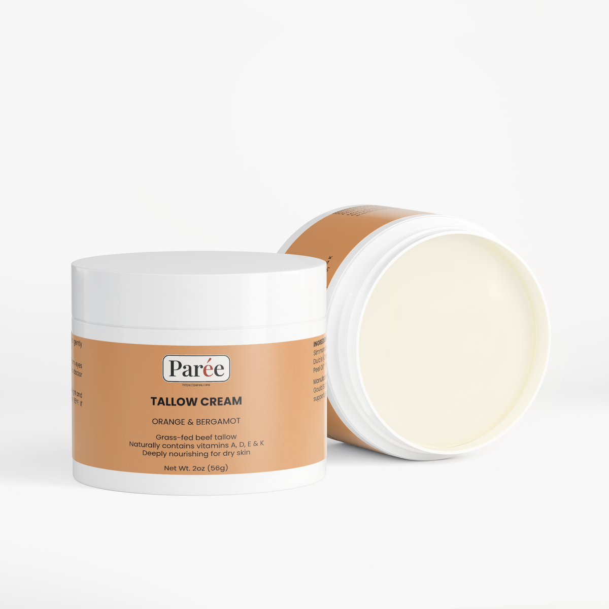 Tallow Cream Orange &amp; Bergamot